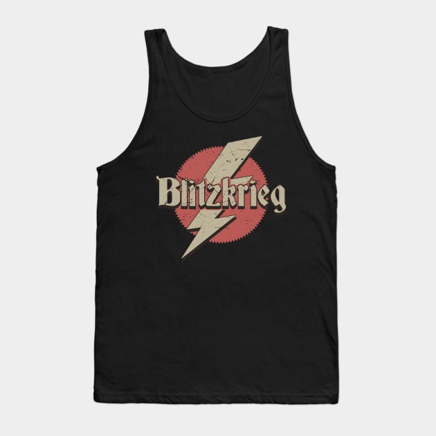 WW2 Germany Blitzkrieg Vintage Tank Top by Distant War